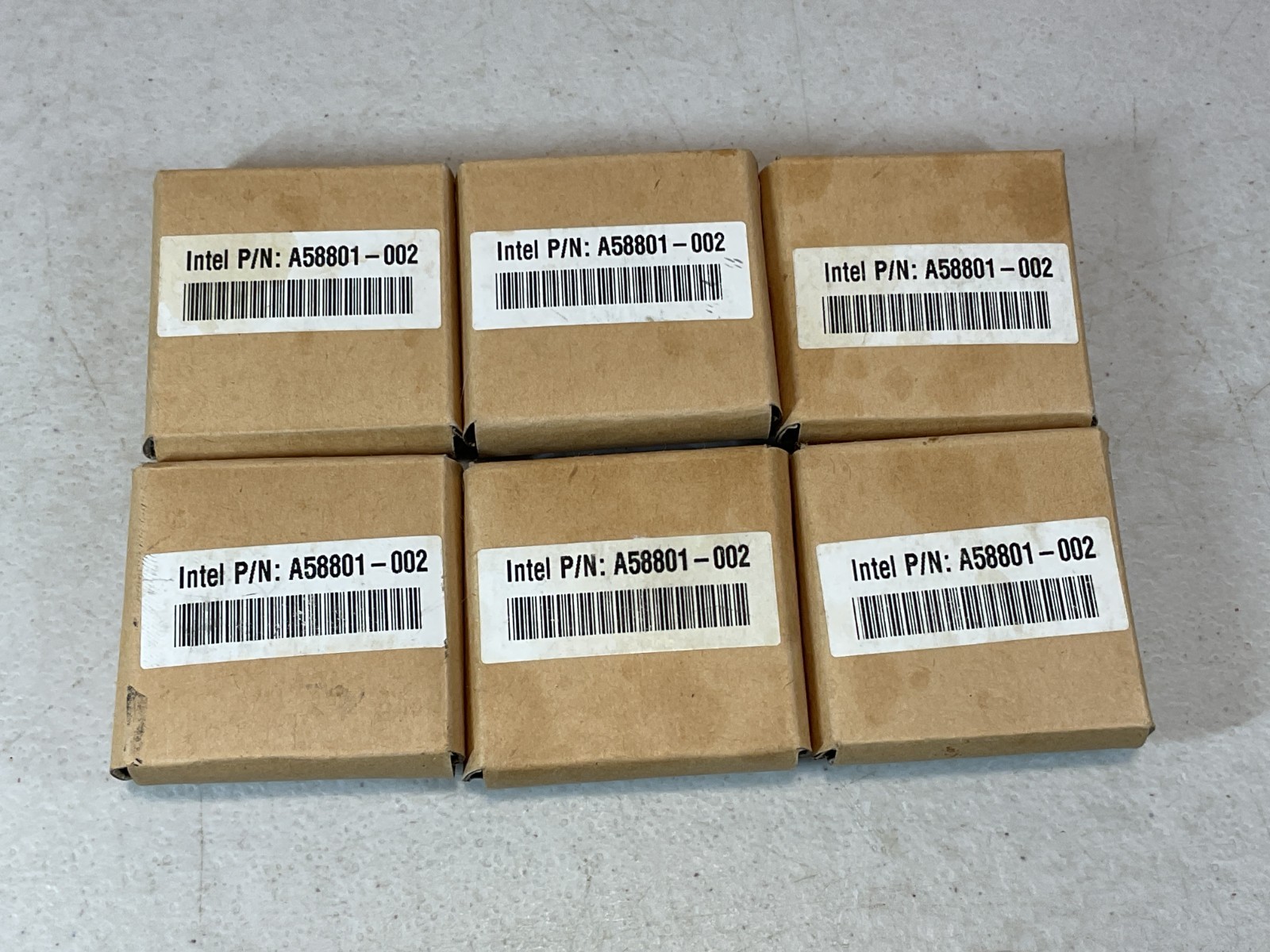 Intel A58801-002 Platinum III Socket 370 Processor Lot of 6