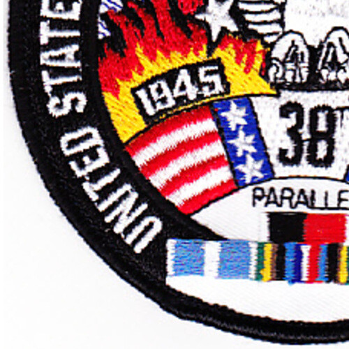 Federation Of Korea Veterans Organizations 38th Parallel Patch