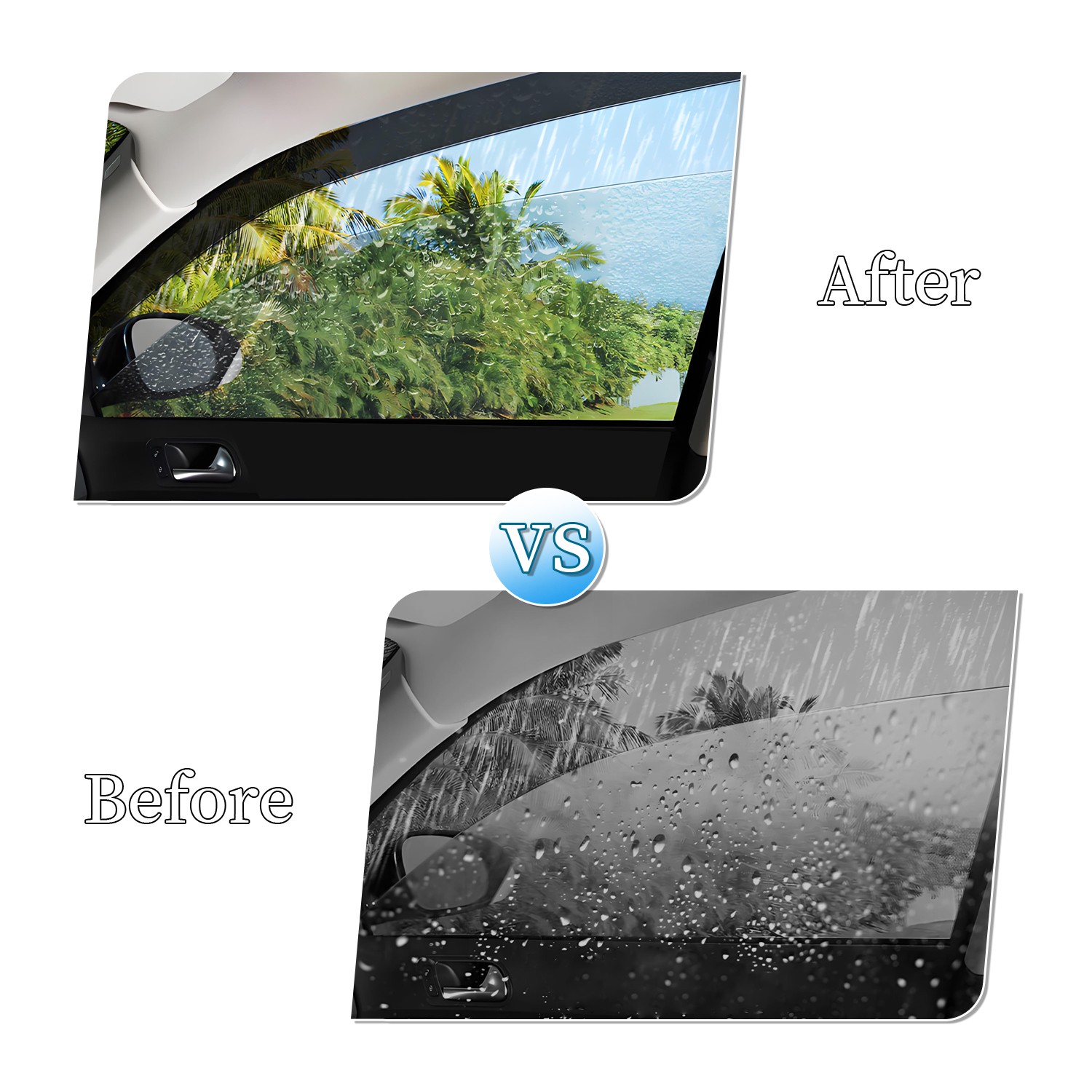 4X For Honda Element 2003-2011 Window Visors Rain Guards Deflector US