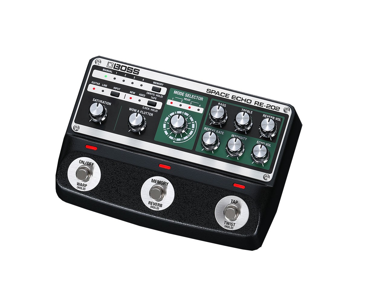 Boss RE-202 Space Echo Delay/Reverb Pedal - Open Box