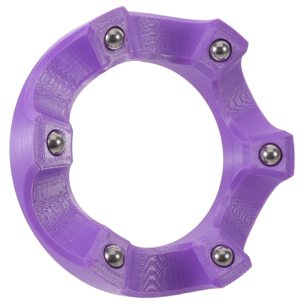 Bowling Ball Maintenance Tool Rotating Stand Durable Pla Purple Non Slip Holder