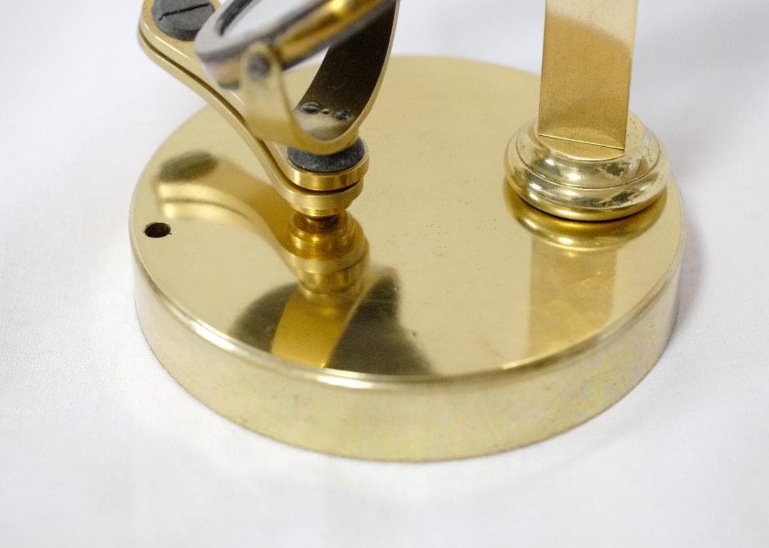 microscope antique vintage collectible Simon Pressl's "achromatic" microscope