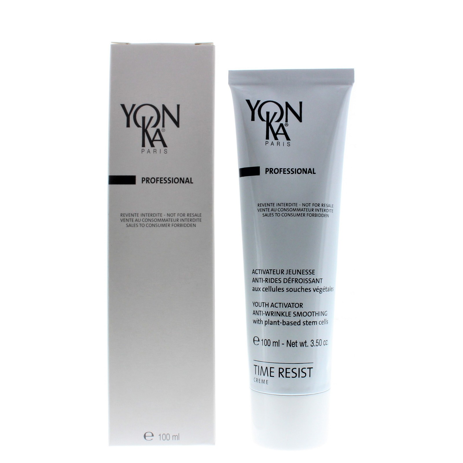 Yonka Time Resist Creme Youth Activator Anti-Wrinkle Smoothing 100ml/3.5oz