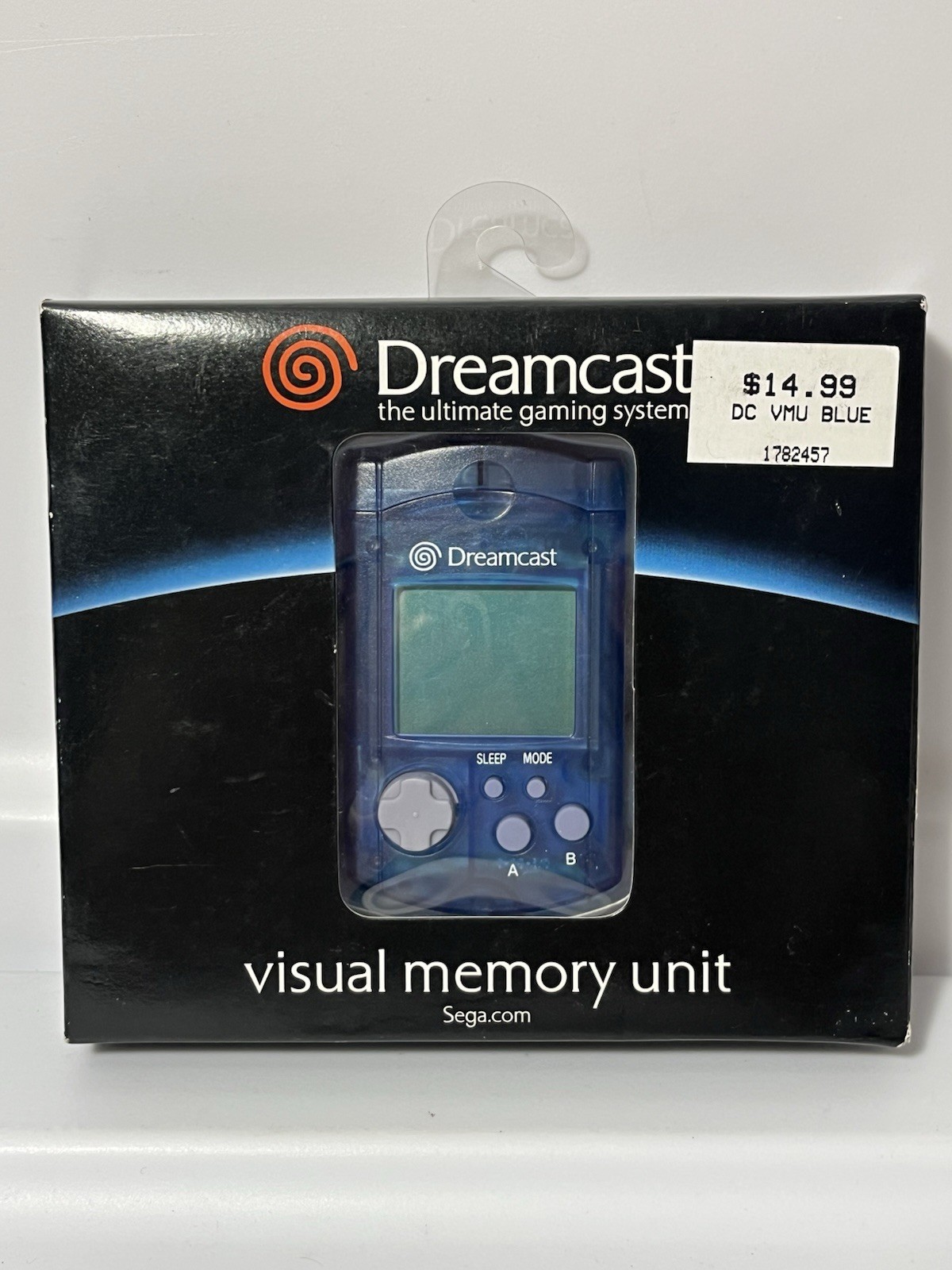Official Sega Dreamcast Blue VMU HKT-7000 - Brand New Sealed