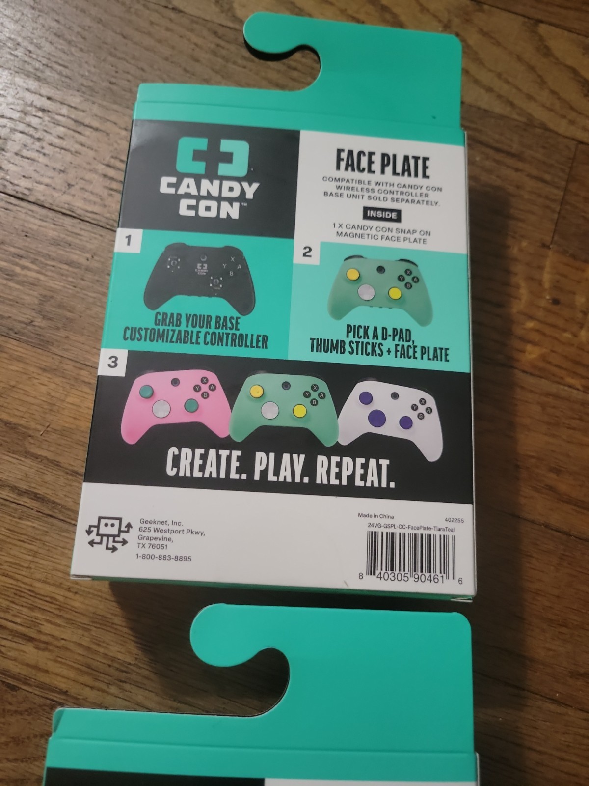 Candy Con Tiarra Teal Face Plates (2)