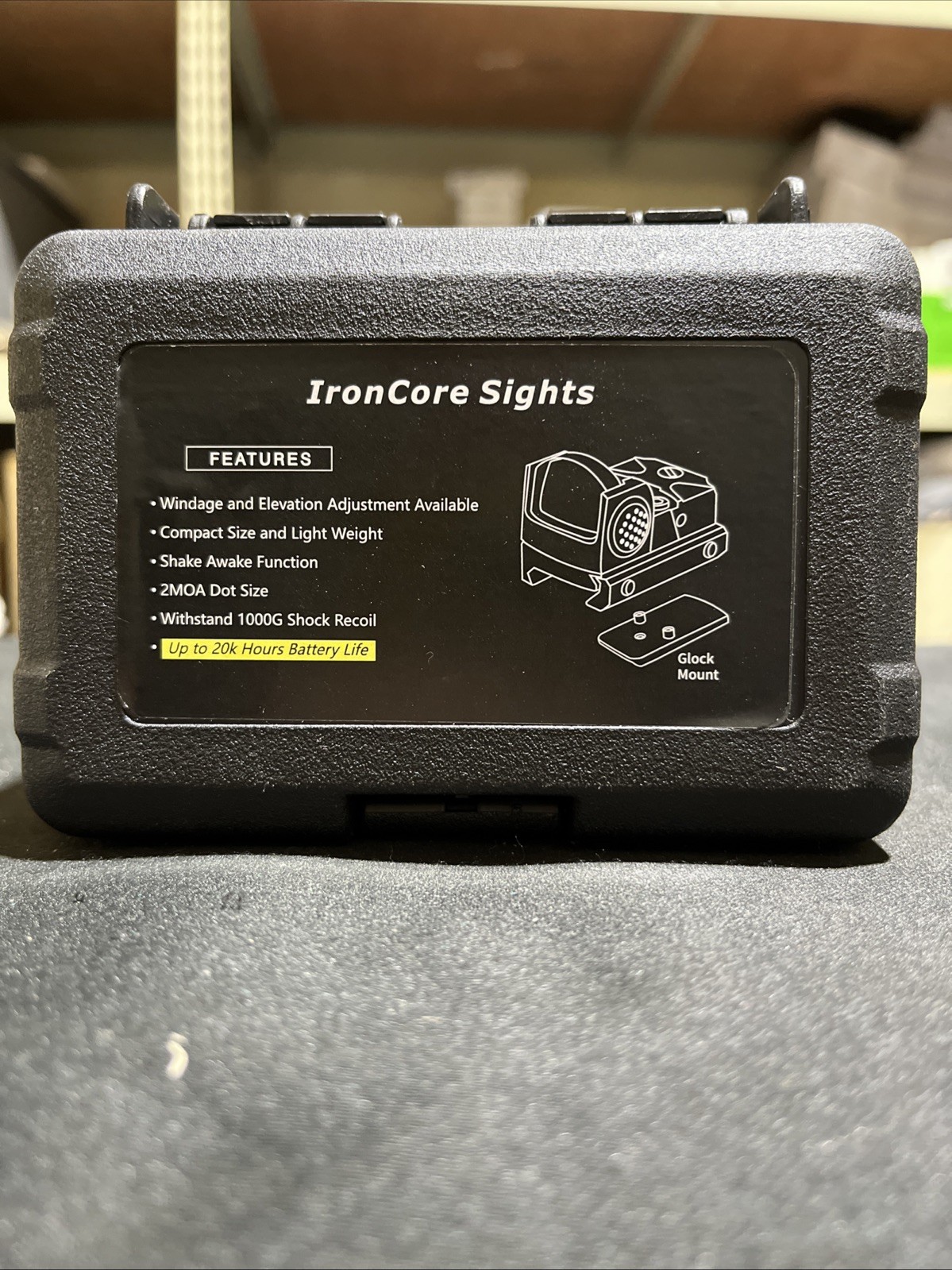 Red Dot Sight  FMC Lens W/ Glock Plate Mount 20/22mm Mount