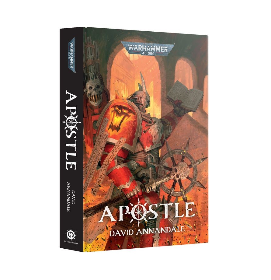 APOSTLE - WARHAMMER BLACK LIBRARY - HARDBACK - PRESALE 2/14