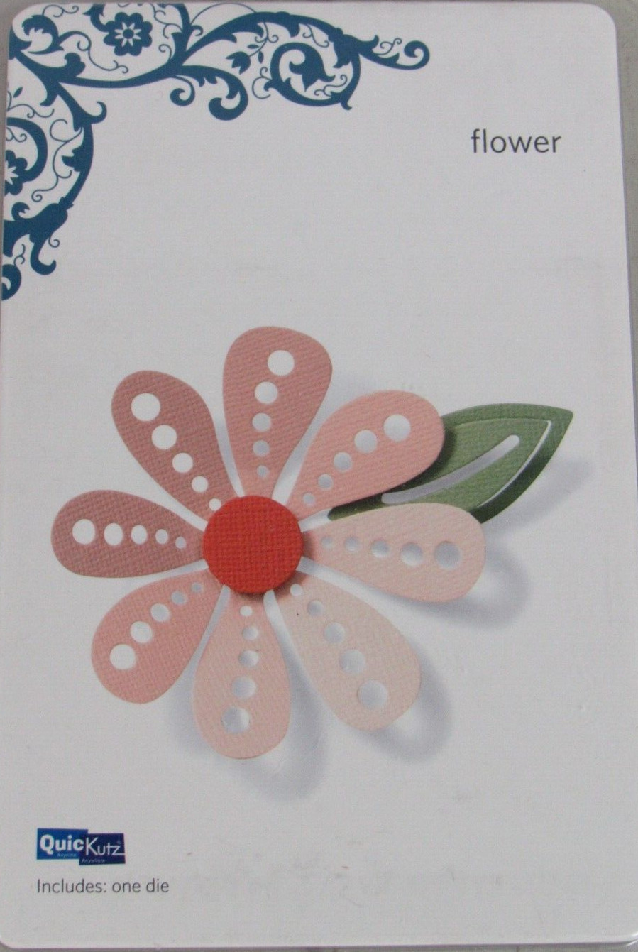 QuicKutz Flower 4x4, 1 Cutting Die Set REV-0174-S