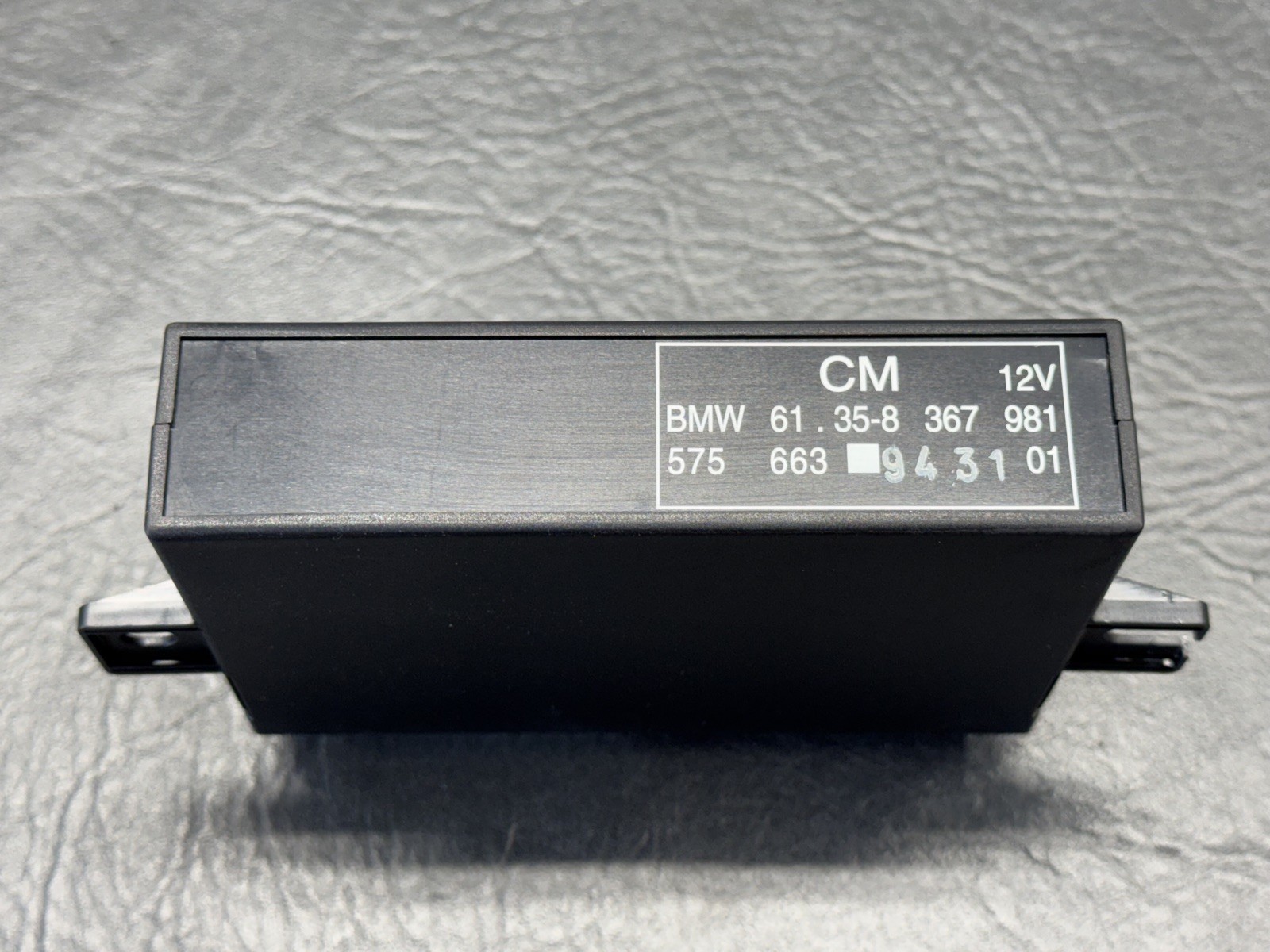 1992 - 1999 BMW E36 CM CHECK CONTROL MODULE COMPUTER UNIT BLACK 12V 61358367981