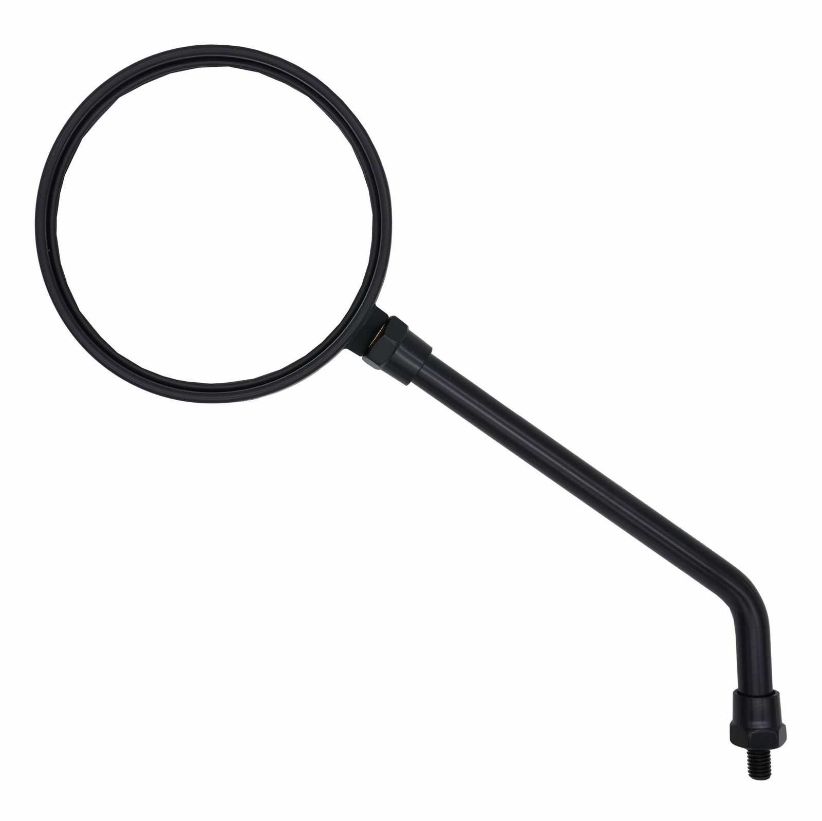 Universal Scooter Mirror Set Black Round 8mm RHS Revers Thread L & R Pair