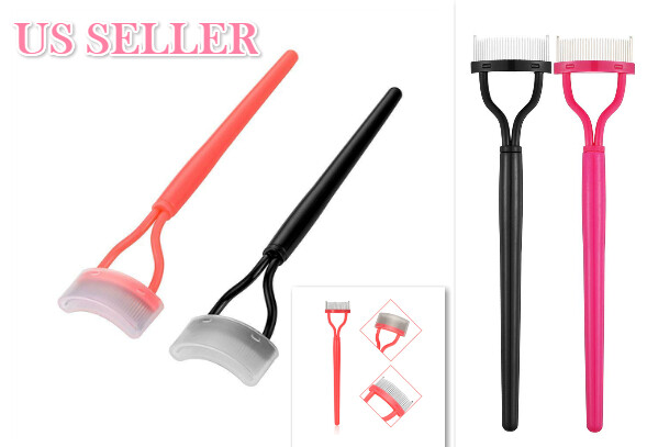 New Beauty Makeup Eyelash Separator Lash Metal Brush Comb Mascara Lift Curl Tool