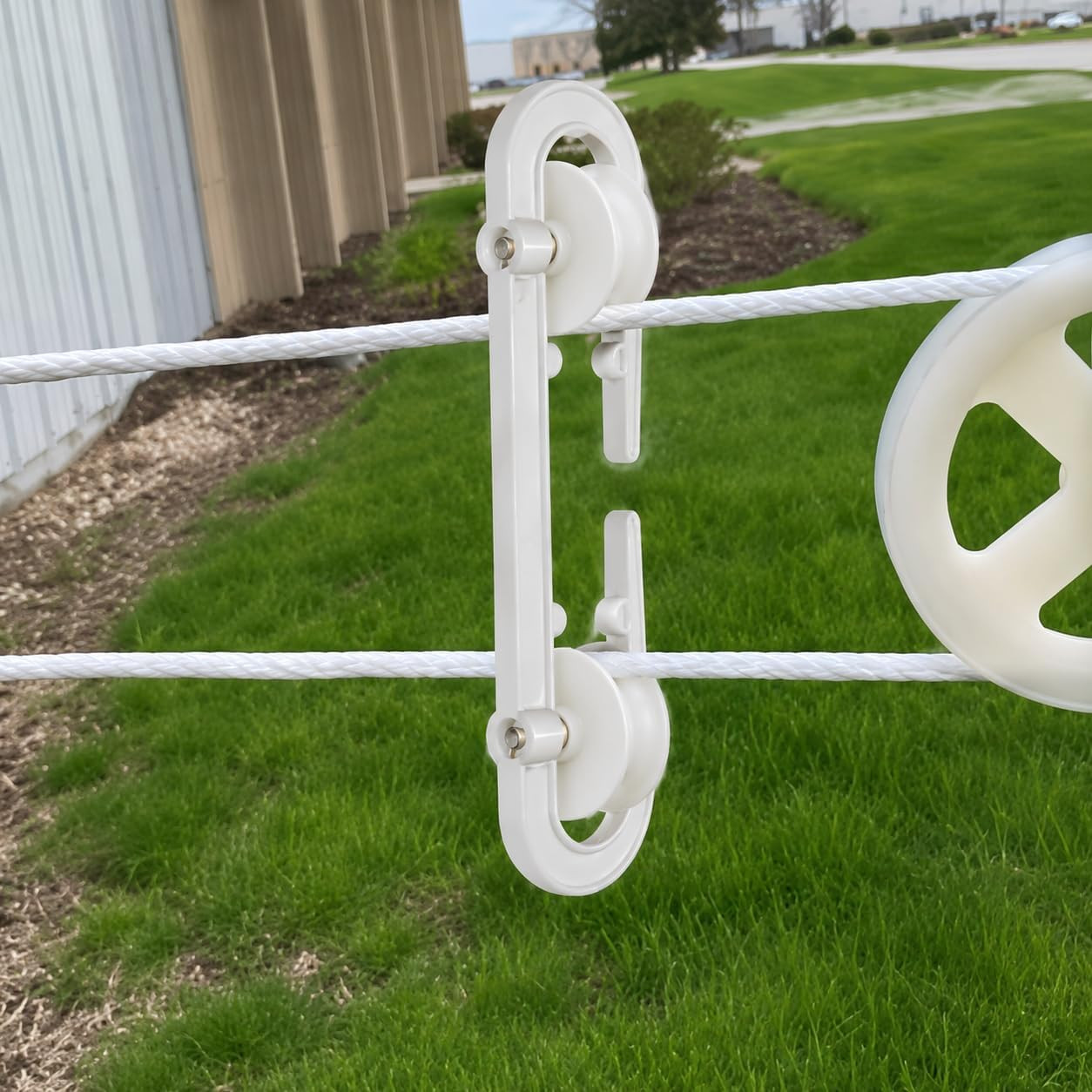 Dependable Industries 2 Pack High Grade Plastic Clothesline Spreader Weatherproo