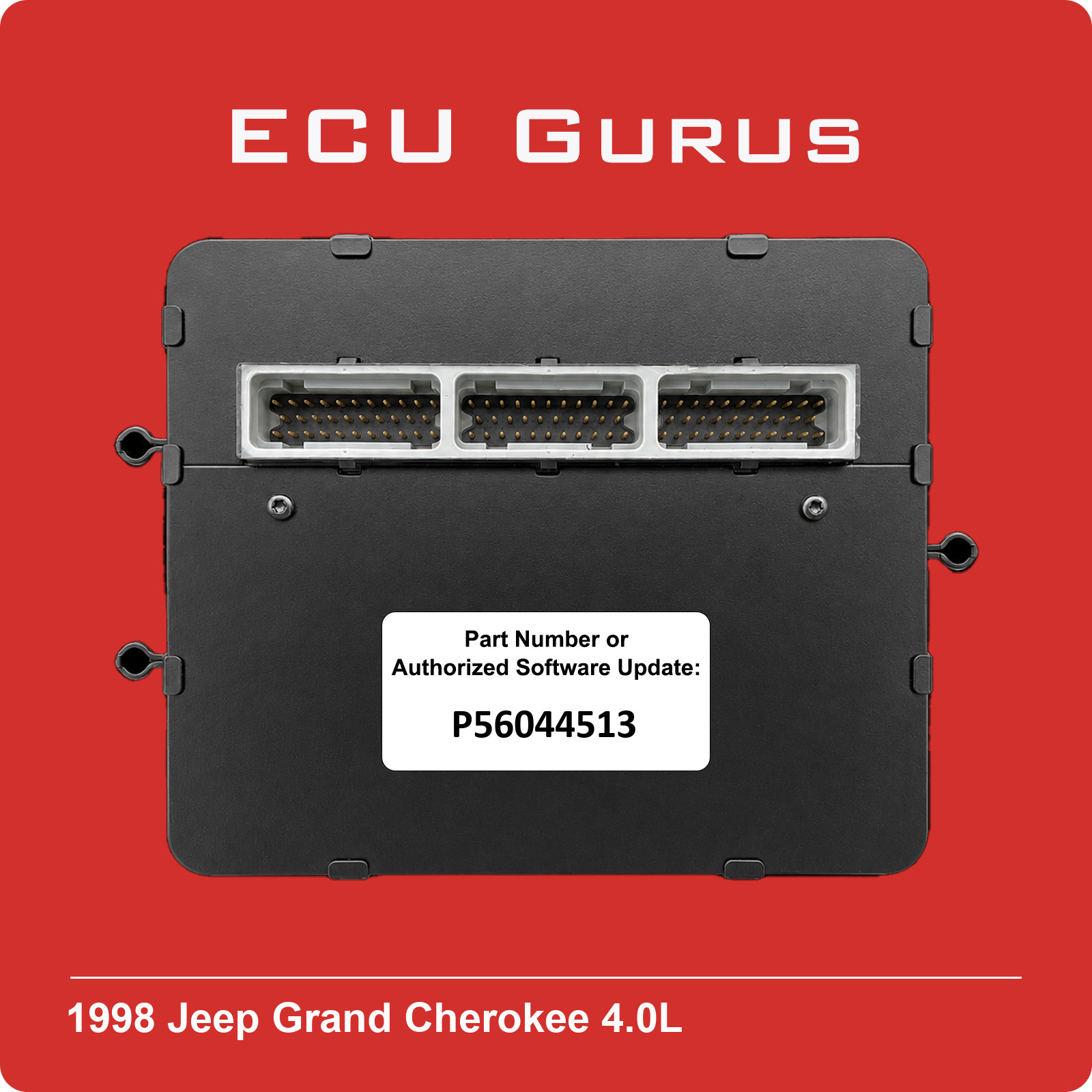 1998 Jeep Grand Cherokee 4.0L AT Engine Computer P56044513 "VIN Programmed" ECM