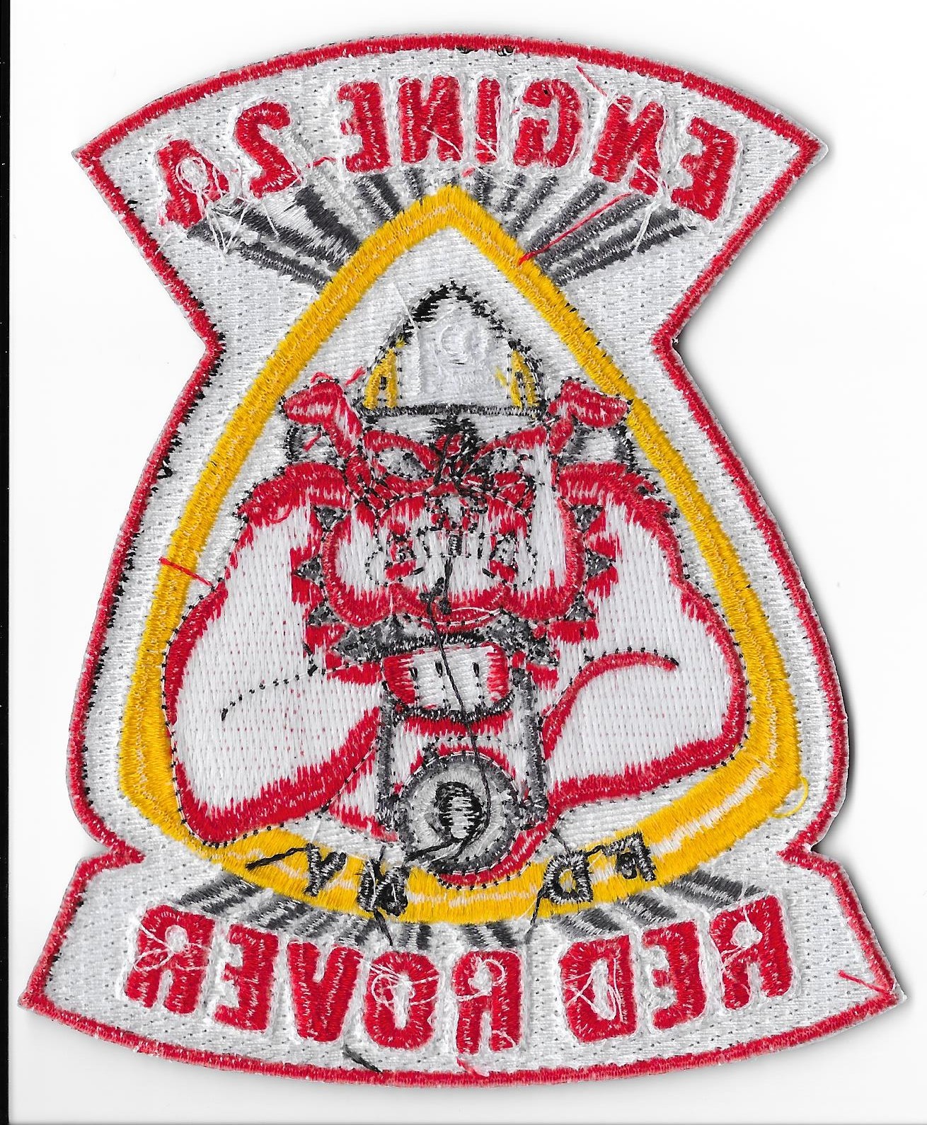 New York Fire Department (FDNY) Engine 24 Red Rover Patch V3