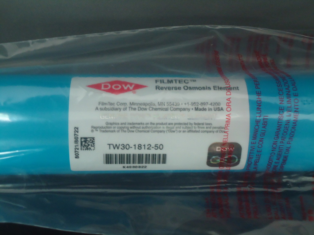 50 GPD FILMTEC MEMBRANE REVERSE OSMOSIS TW30-1812-50 RO - 12 FILTERS