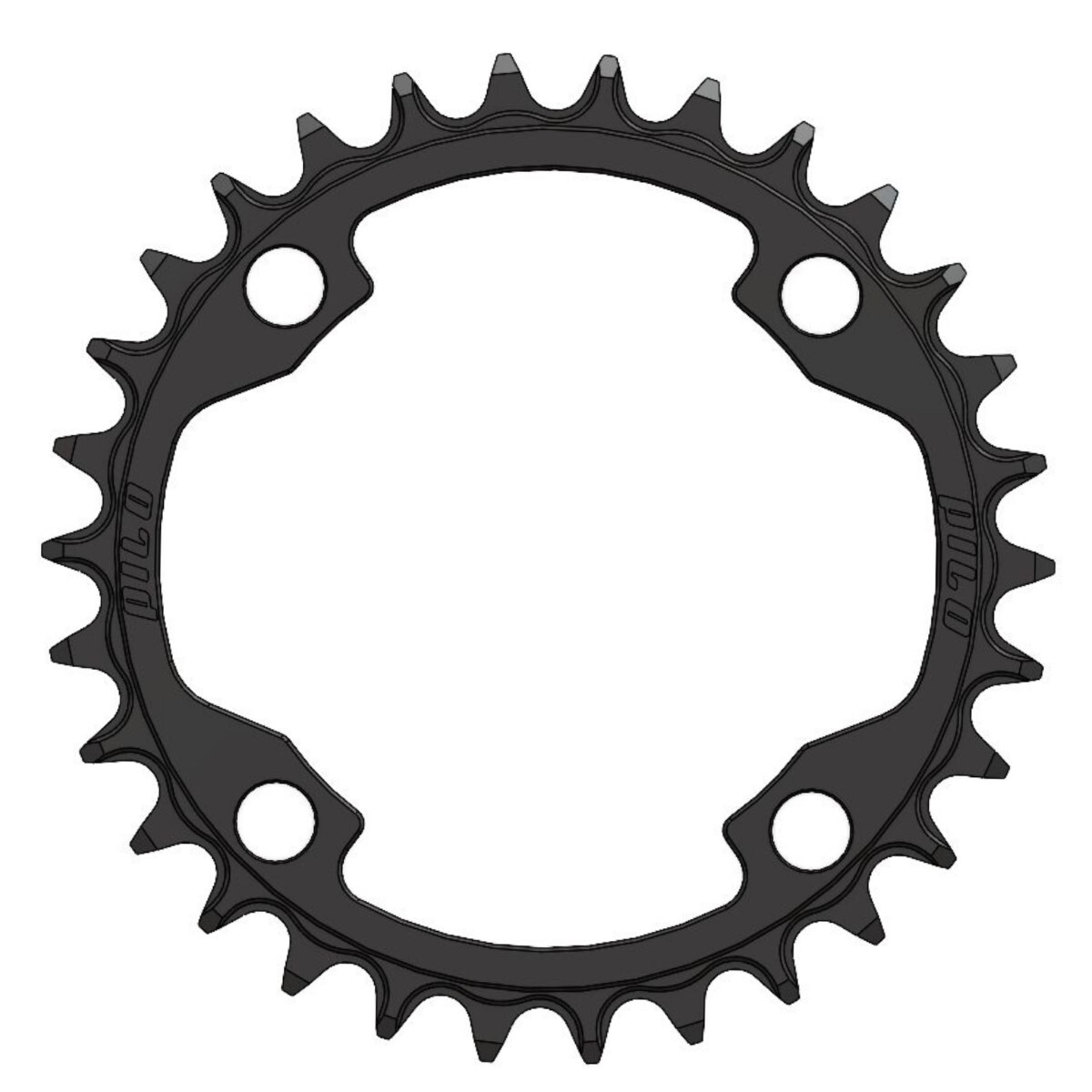 Pilo C83 C30T Narrow Wide Chainring for 96BCD