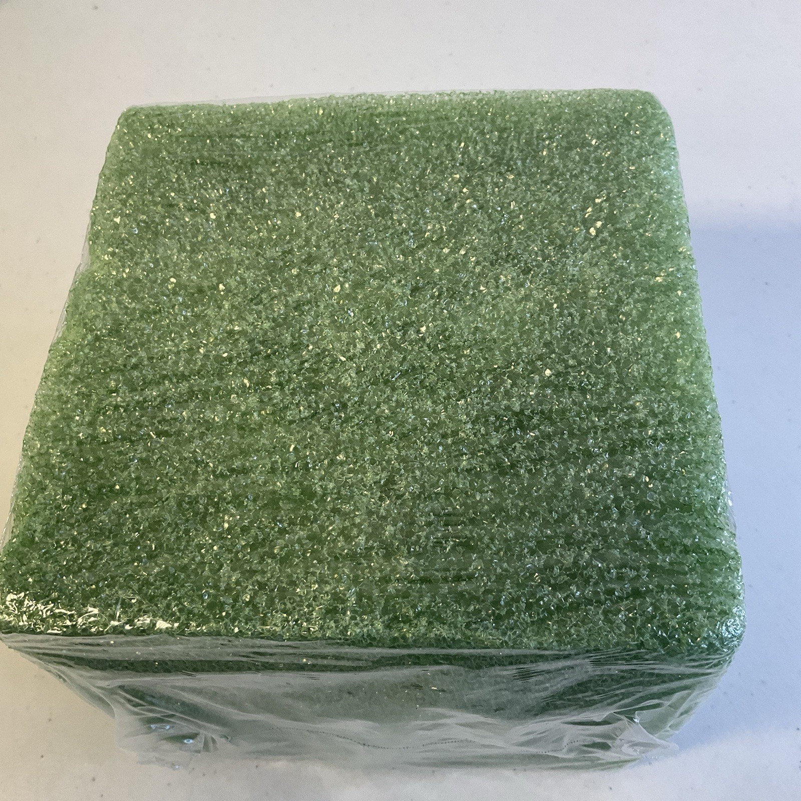 FLORAFOM #6 Green Craft Foam Square. 6” Cube. NEW.
