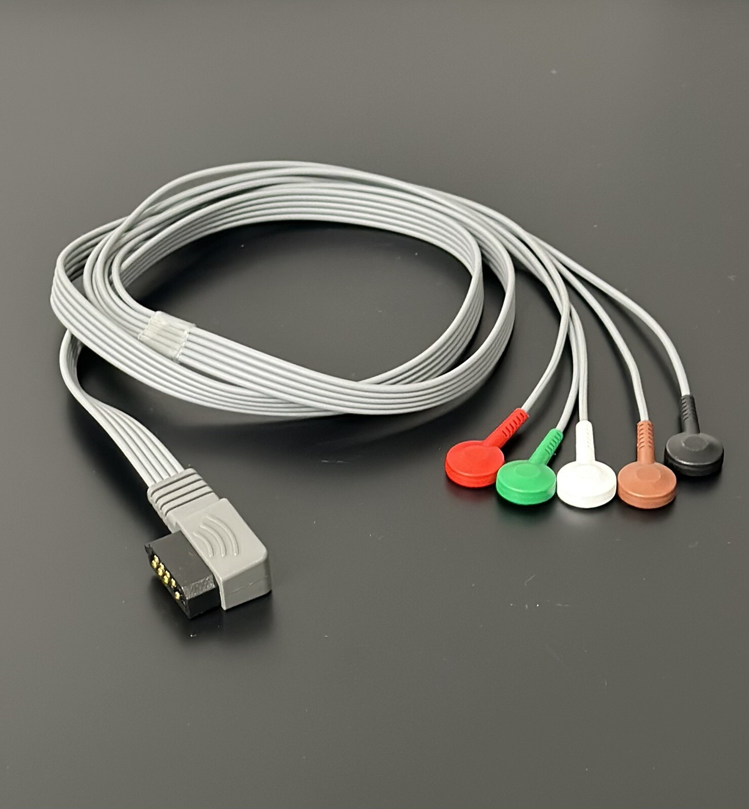 Philips Zymed DigiTrak Telemetry Leadwires 5 Lead Snap M4725A -Same Day Shipping