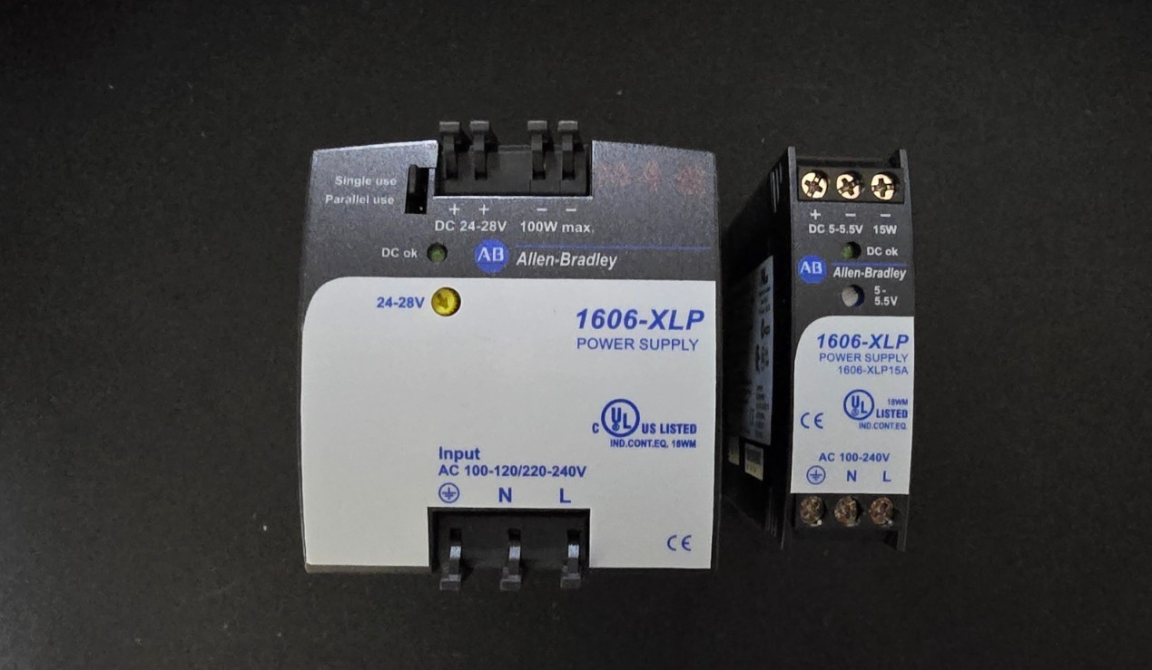 Allen Bradley 1606 XLP Power Supply 100E XLP15A 240V Din Rail Mount