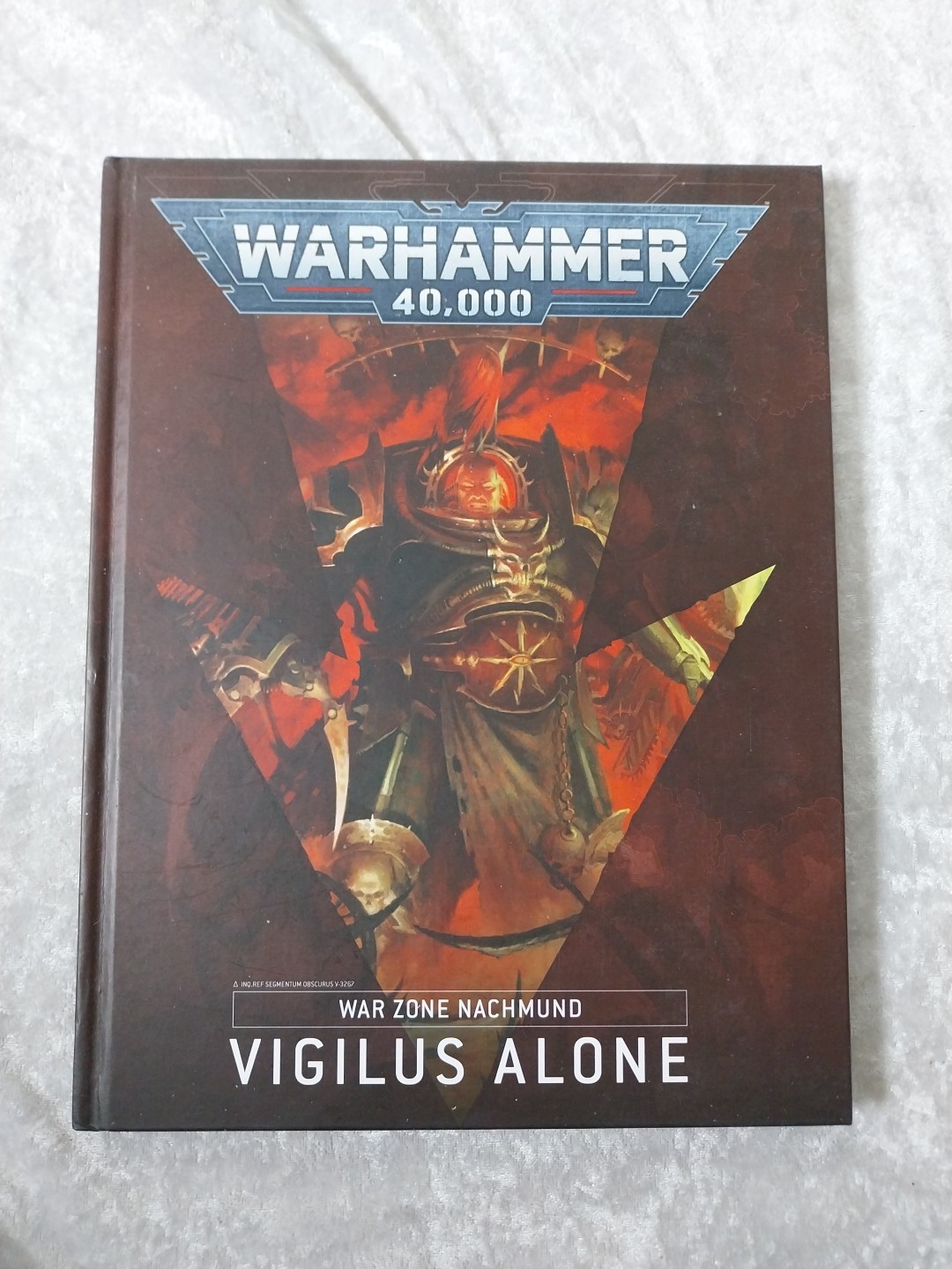 Warhammer 40k War Zone Nachmund Vigilus Alone New Hardback Book