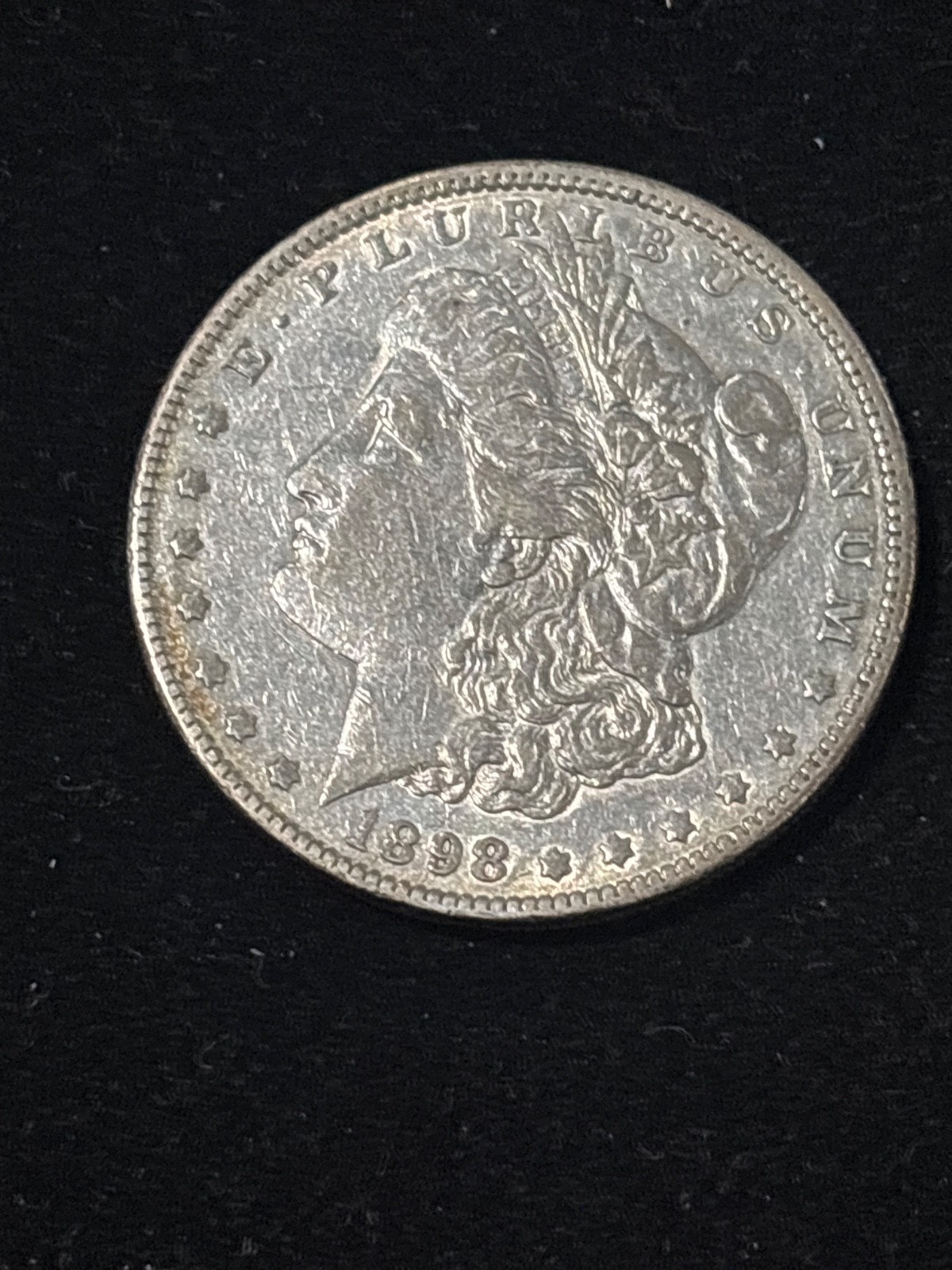 Morgan Silver Dollar 1898 P