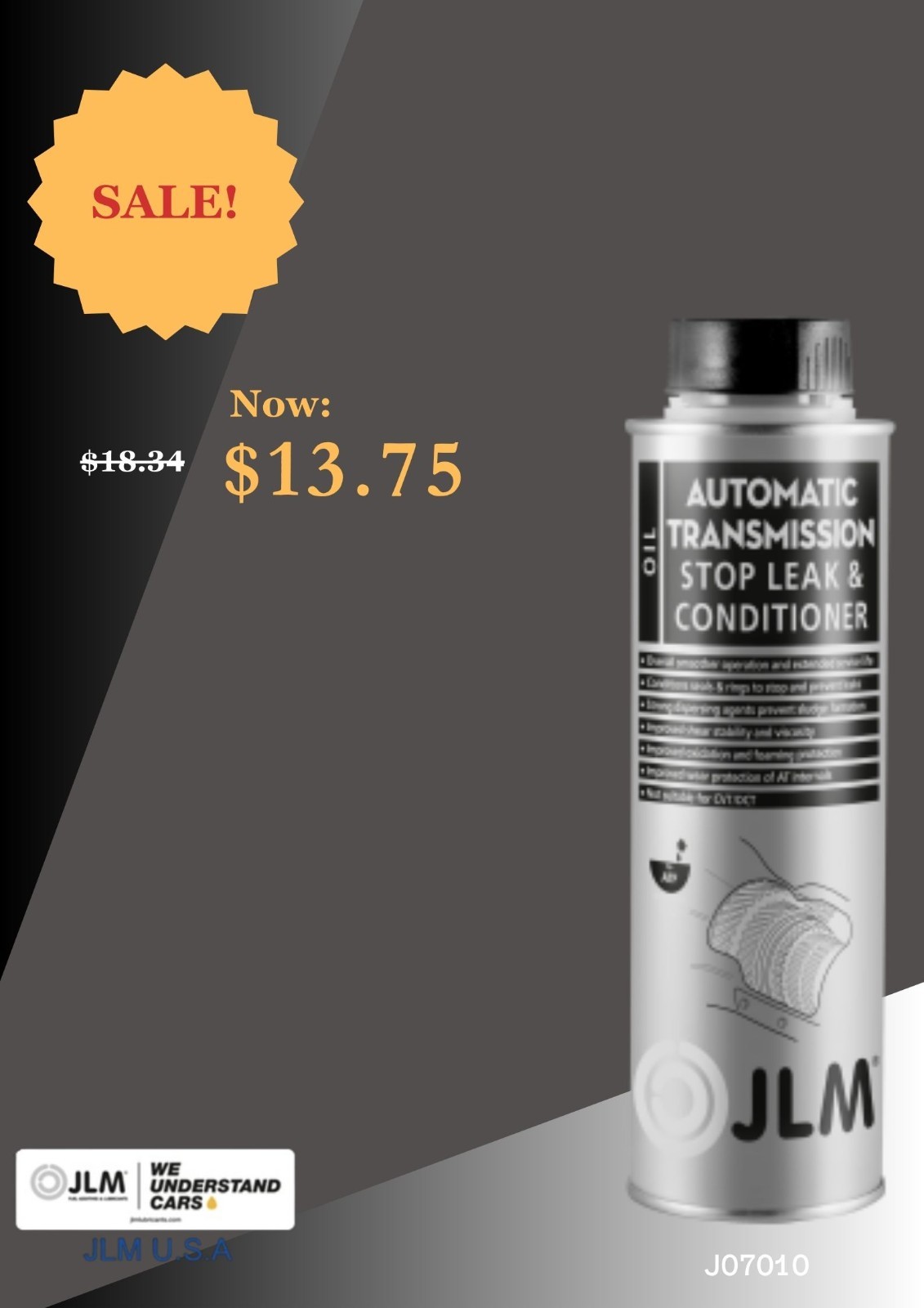 JLM ATF Stop Leak & Conditioner - J07010
