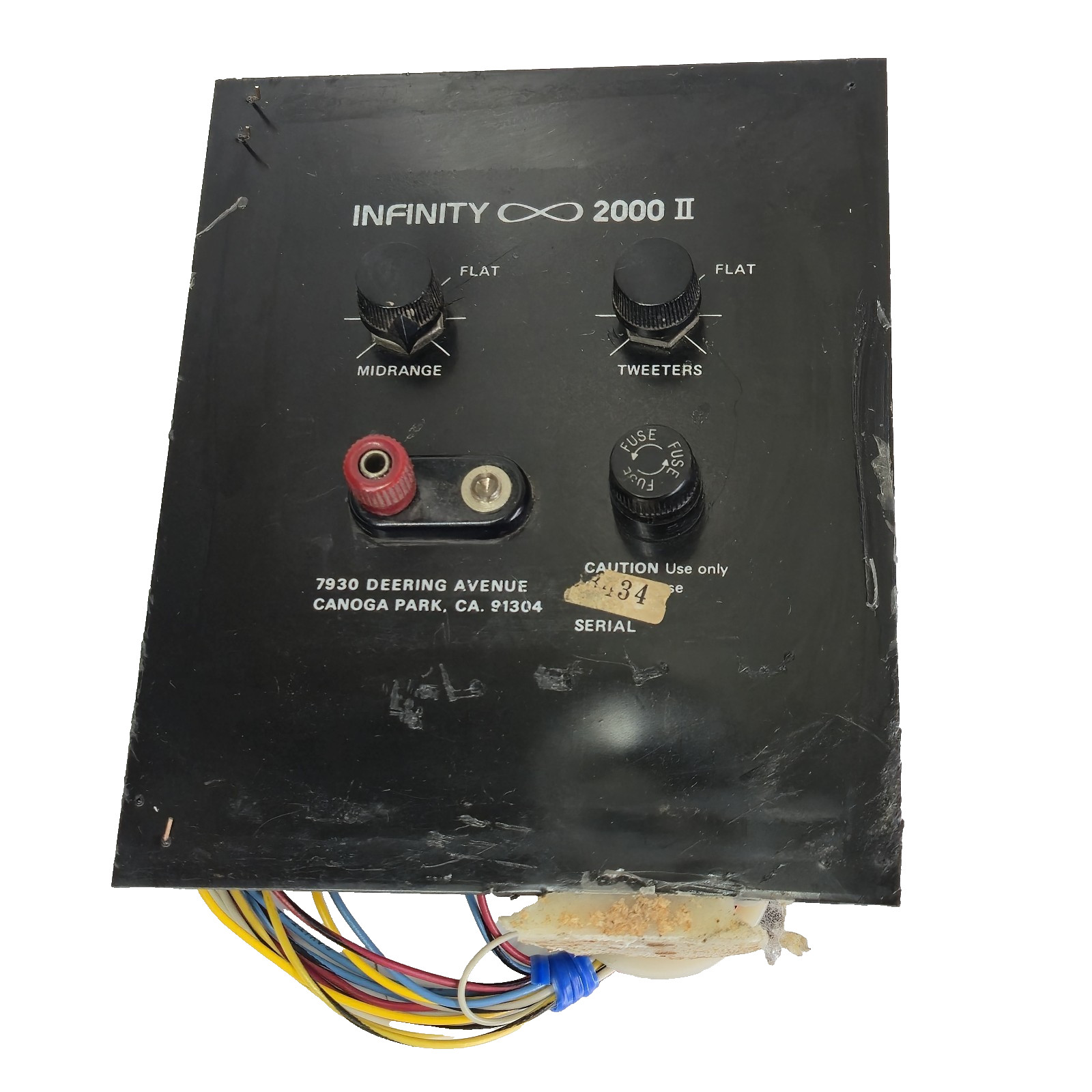Infinity 2000 II Speaker Crossover Speaker Parts Repair
