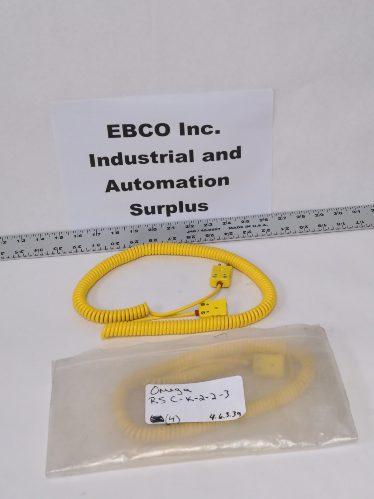OMEGA RSC-K-2-2-3 RETRACTABLE SENSOR CABLE
