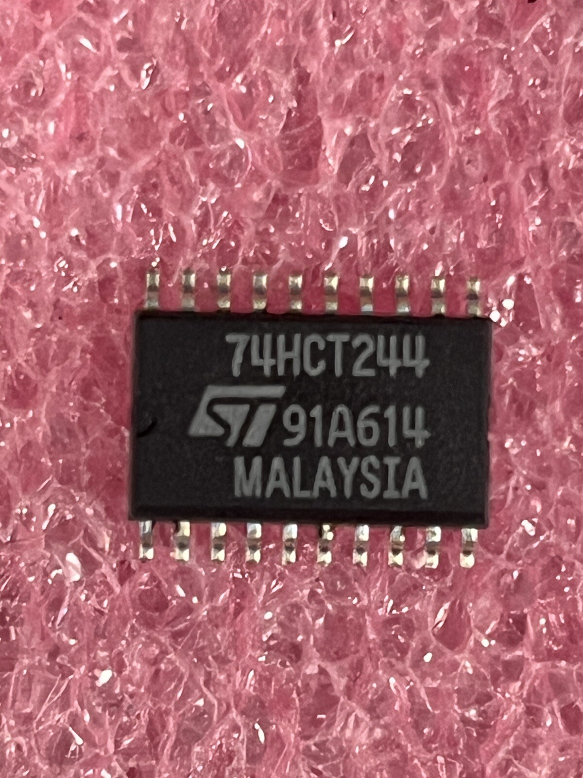 M74HCT244M1R IC BUFFER LINE DRIVER 8CHNL NON INV 20 PIN SOIC STM (10 PER LOT)