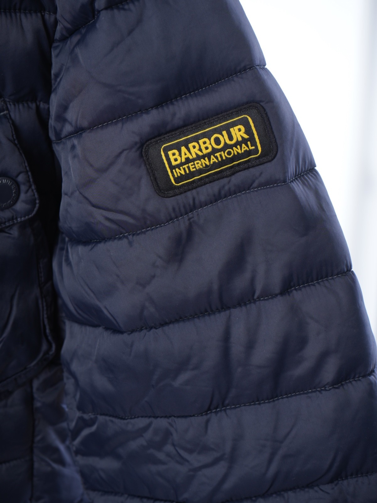 Barbour International Ouston Hooded Quilt Jacket