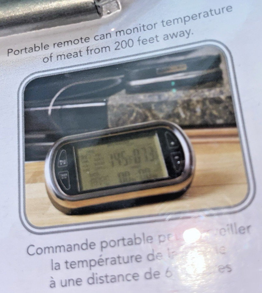 KitchenAid Wireless Remote Timer&Thermometer,Probe 200 Foot Range, New! Sealed