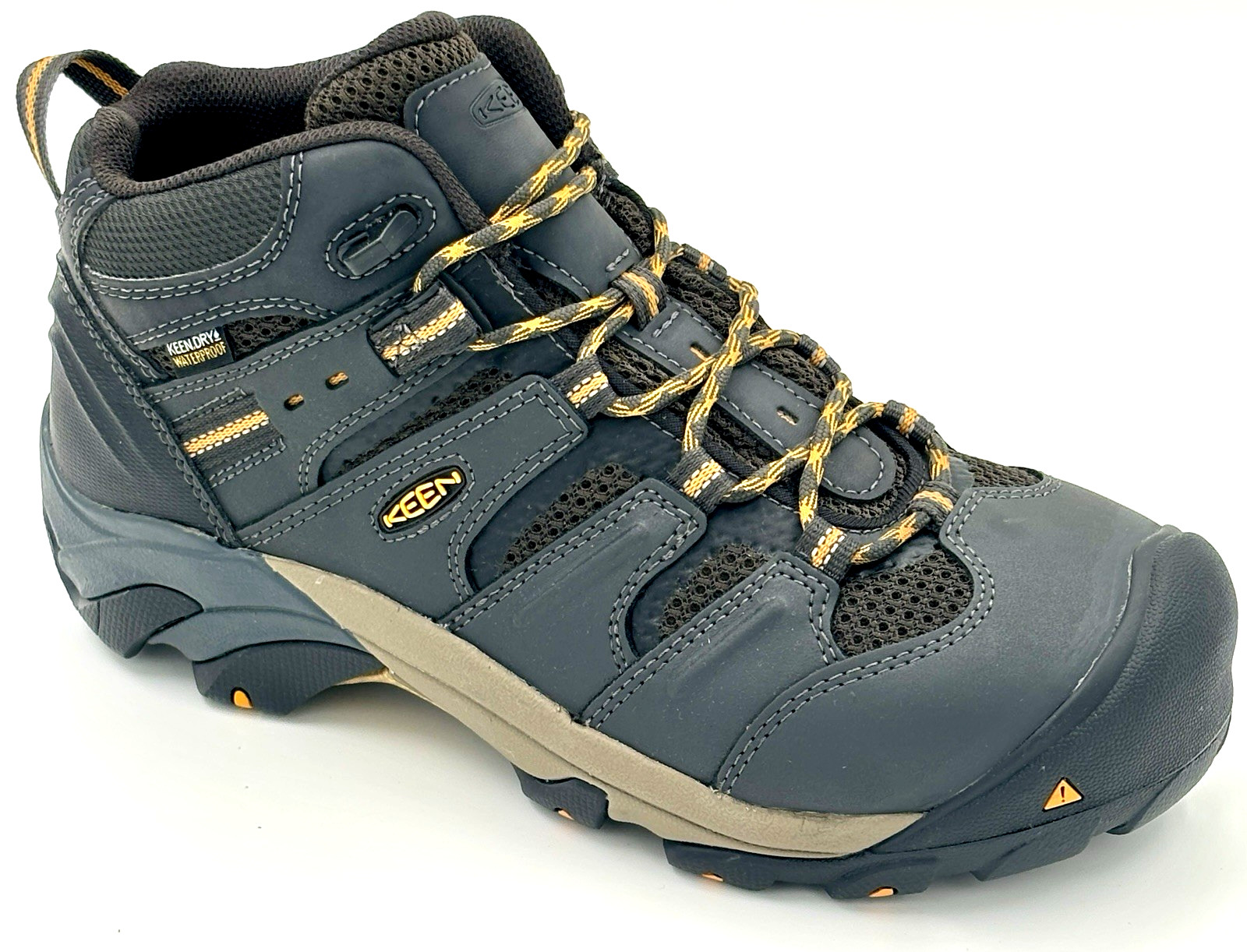 KEEN Utility Men's Lansing Mid Steel Toe Waterproof Work Boots 1018079