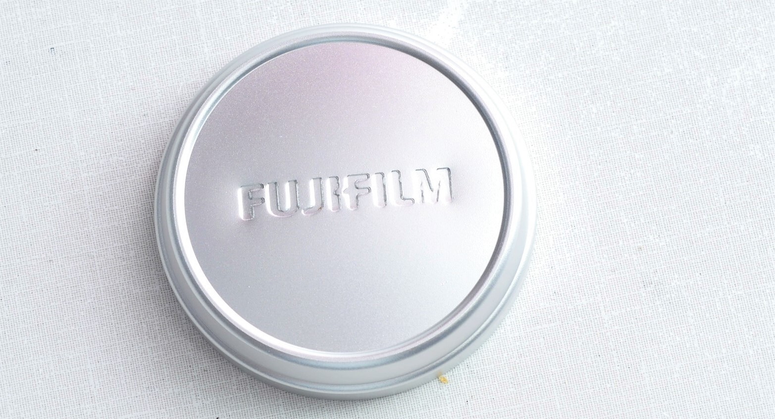 Metal Front Lens Cap Cap for Fujifilm Fuji X100F X100S X100T X100 X70 Silver