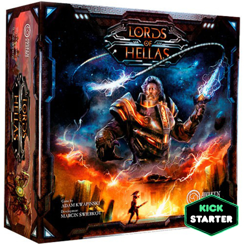 Lords of Hellas - Base / Core Board Game by Awaken Realms - New & Sealed