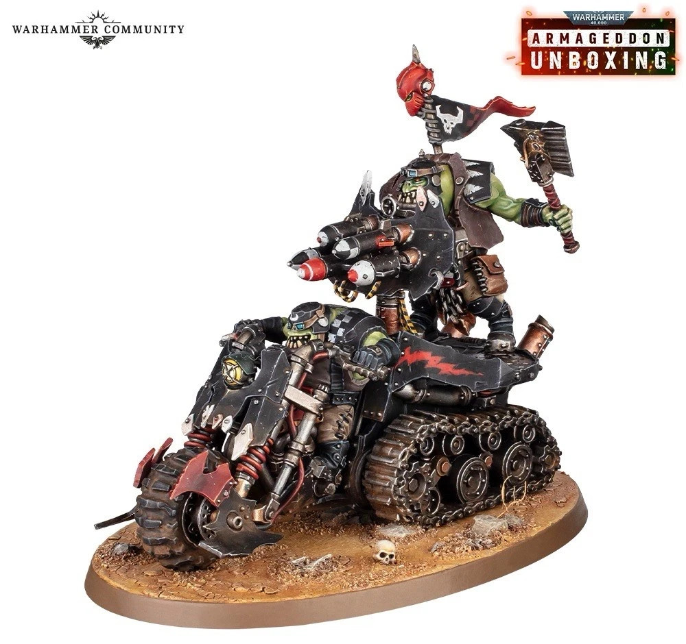 Ork Wartrakk Warhammer 40K Armageddon 11th Ed On Sprue Orks Next Day Ship (#106)