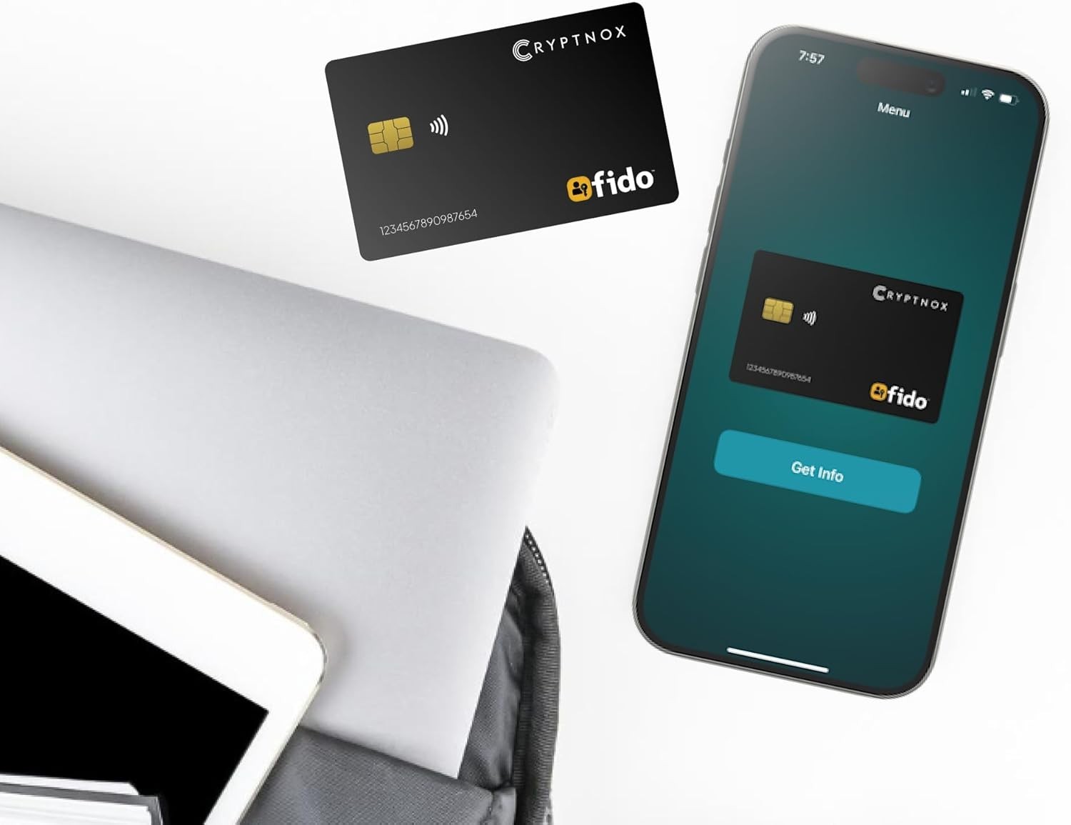 Plastic Security Key for Two Factor Authentication with Wallet-Friendly Design