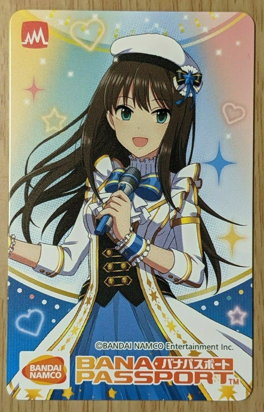 SHIPS FROM USA NEW Bandai Namco BANAPASSPORT Card The Idolmaster Amusement IC