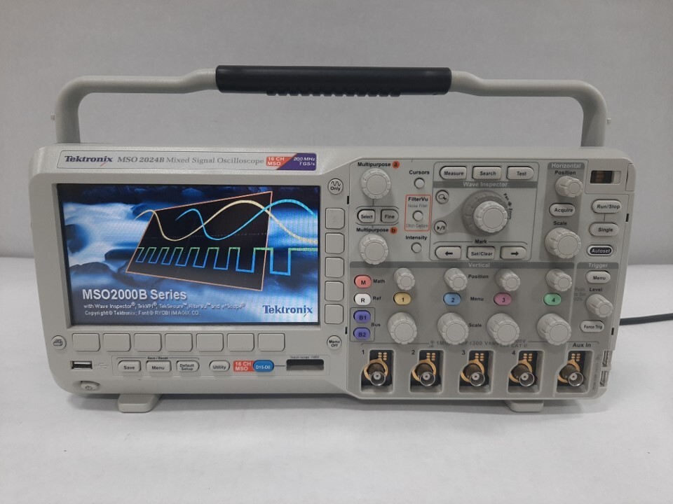 Tektronix MSO2024B 200MHz 4-Channel 1GS/s Mixed Signal Oscilloscope