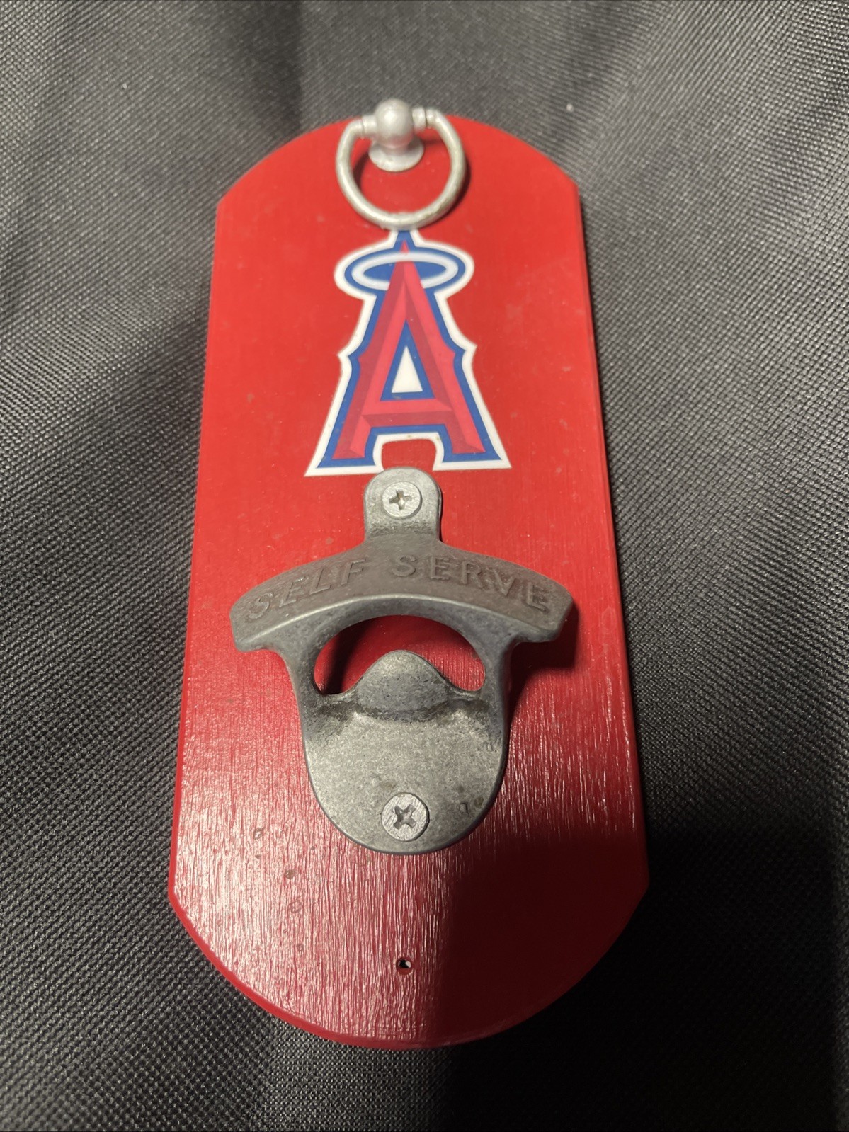 MLB Angels Baseball wall mounted bottle opener With Magnet