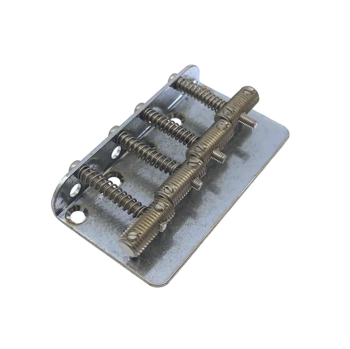 Gotoh VTB4-AC Aged Nickel Relic Series Vintage Style Bass Bridge