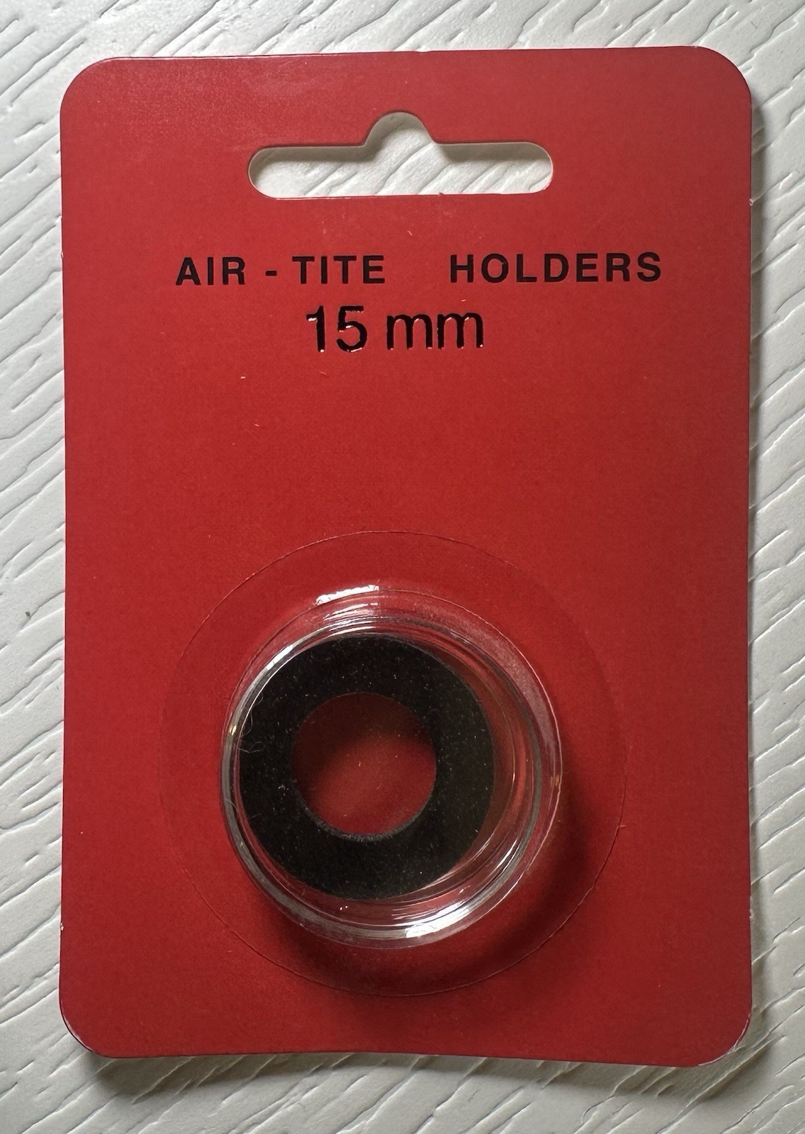 air-tite coin capsule 15mm Direct Fit Sealed Holders