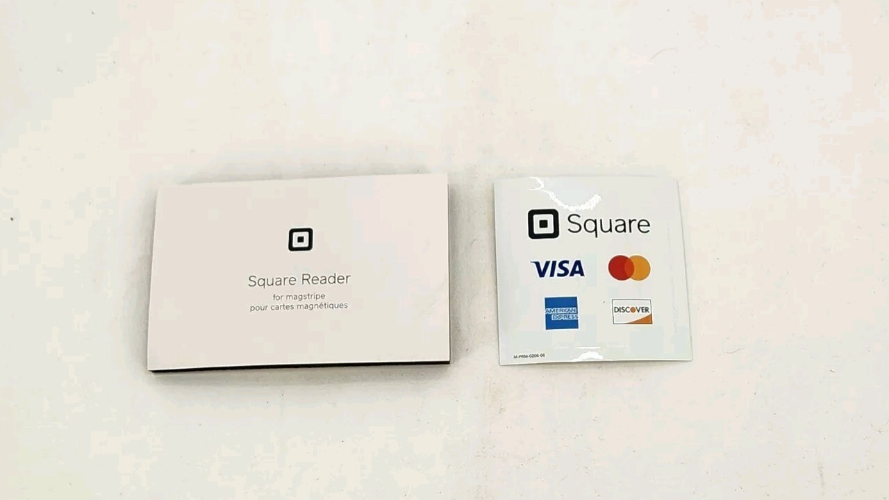 Square Reader for MagStripe with headset jack Credit Card Payment Open Box
