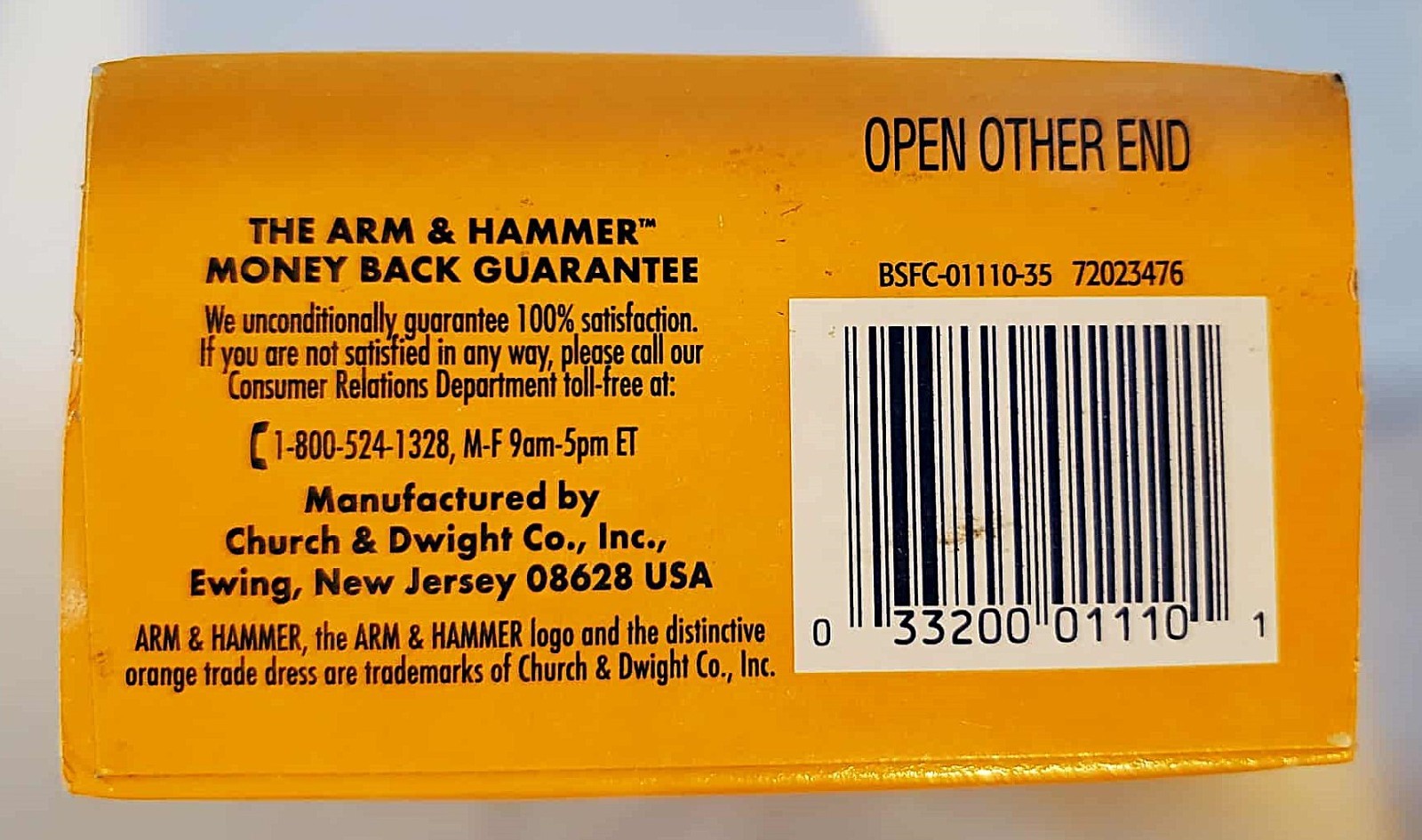Arm & Hammer Pure Baking Soda Box 1 Lb (PACK OF 2) Baking Cleaning Deodorizing