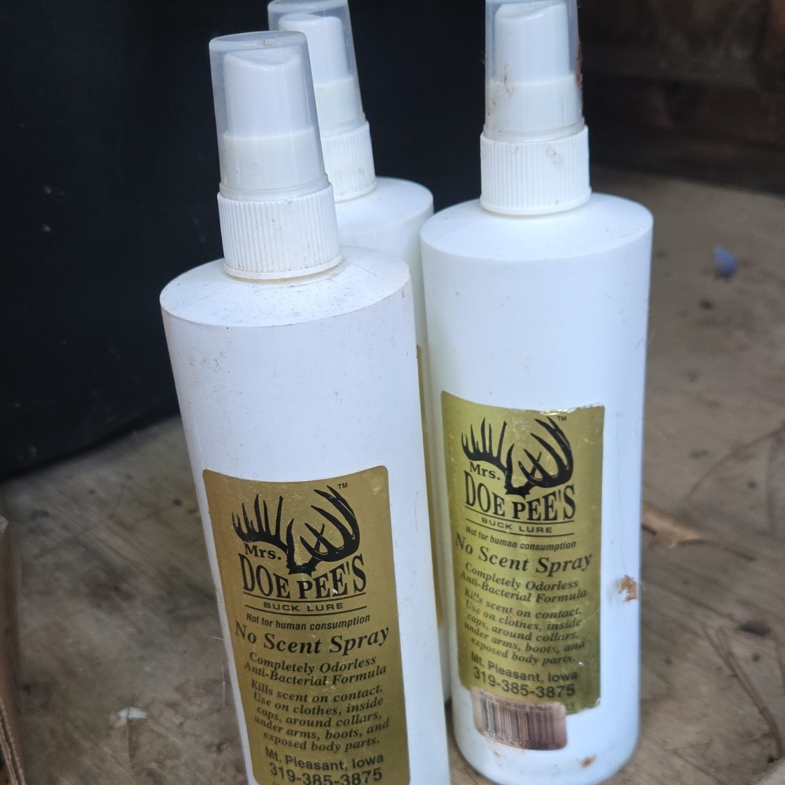 Mrs. Doe Pee's No Scent Spray Odorless Deer Deodorant 8 oz (236 mL)