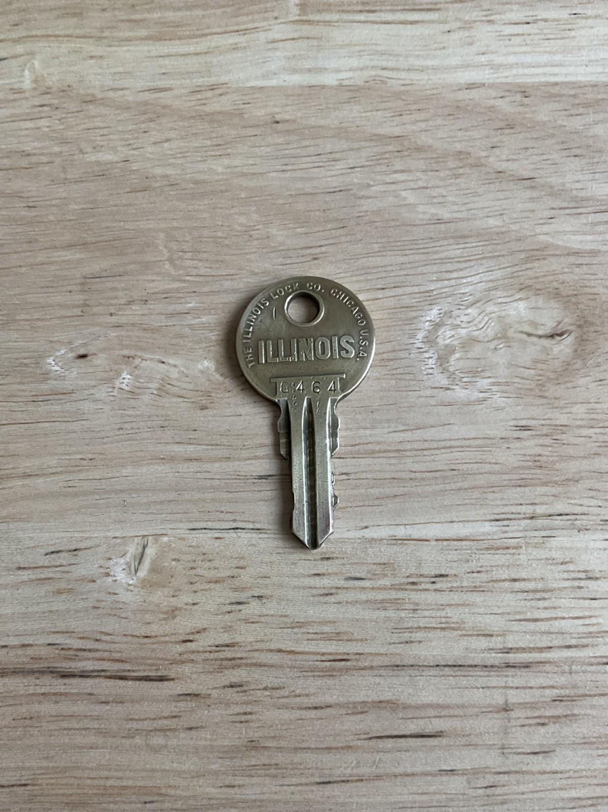 Illinois Lock Key # G 464
