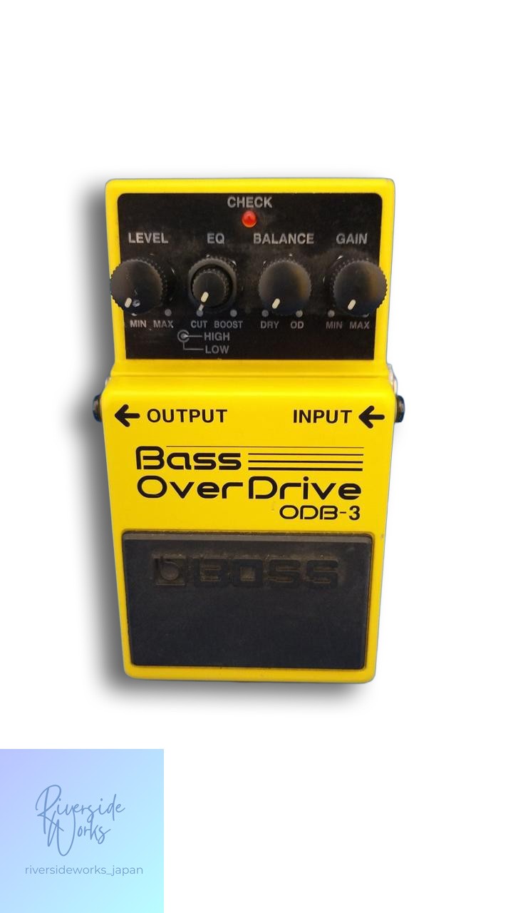 BOSS ODB-3 Bass Overdrive Effect Pedal Used