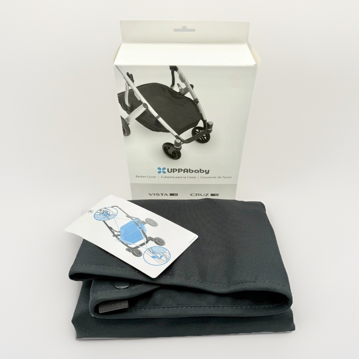 UPPAbaby Basket Cover Model 0920-VCB-WW Fits Only VISTA V2 & CRUZ V2 Strollers