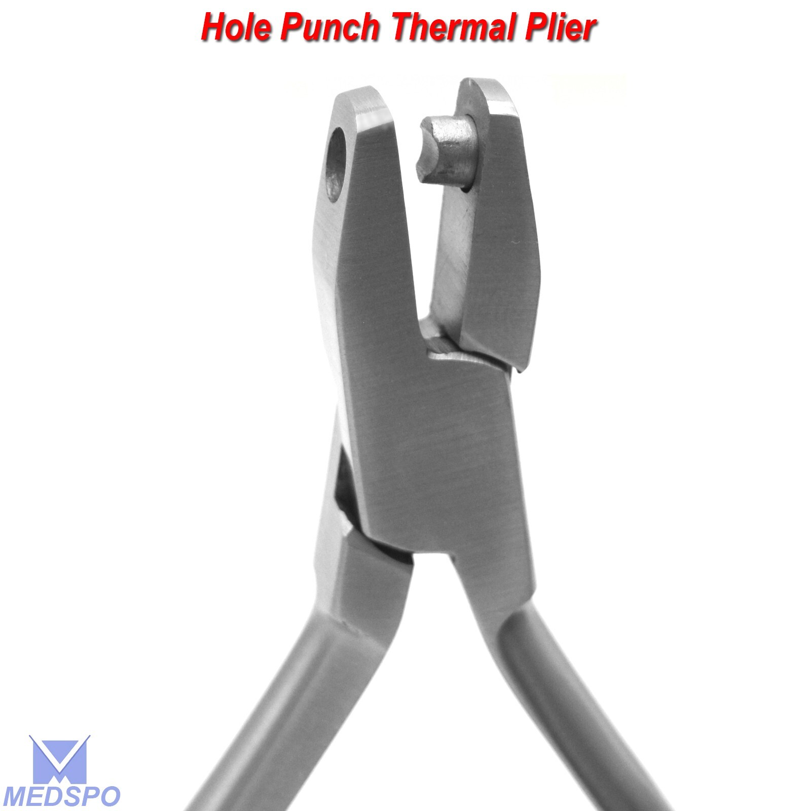 Orthodontic Invisable Aligner Plier Hole Punch Dental Thermal Forming Forceps CE