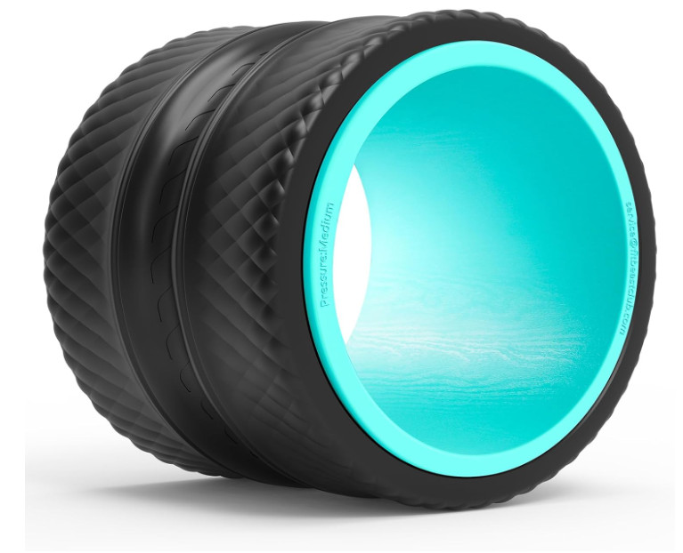 FitBeast 9 inch Back Roller - Yoga Roller - Back Pain Relief - Stretching New