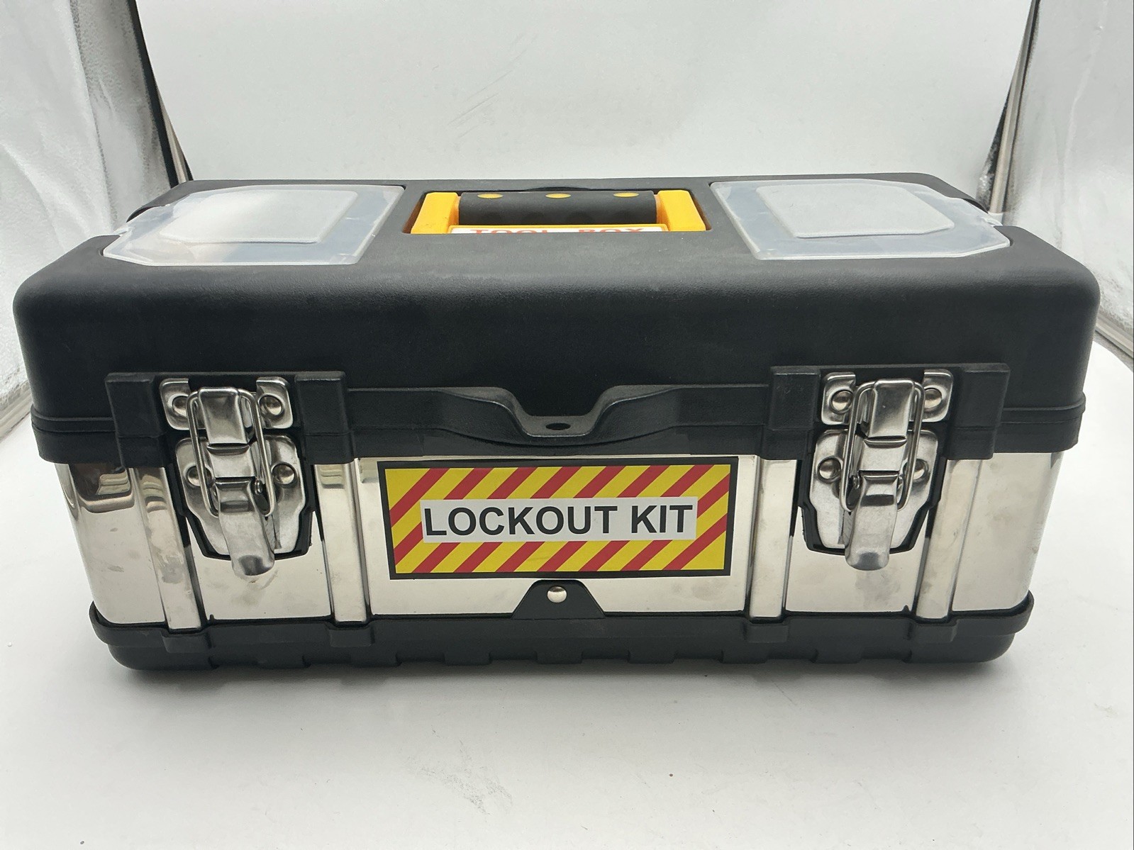 Safety Electrical Lockout Tagout Kit Safety Padlocks Hasps Tags Ties Bag